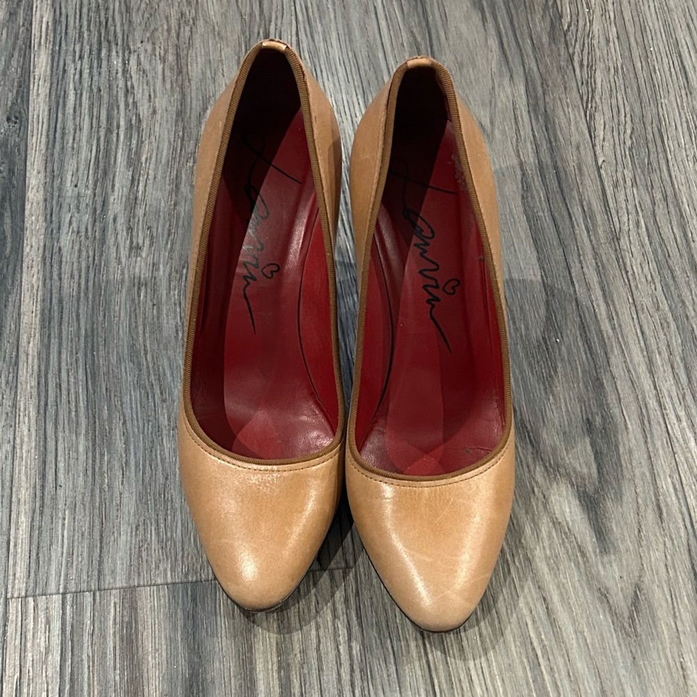 Lanvin Leather Pumps Heels US Sz 6 US sz 36.5